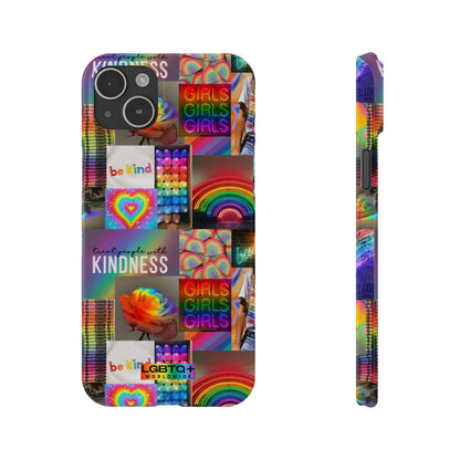 LGBTQWorldwide - ,,FREUNDLICH" Handyhülle Accessories, Back-to-School, card, Glossy, iPhone, iPhone Cases, Phone accessory, Phone Cases, Samsung Cases, Slim lgbtq Bekleidung Accessoires unisex Zubehör