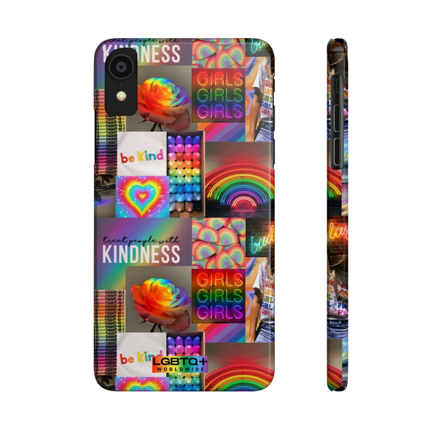 LGBTQWorldwide - ,,FREUNDLICH" Handyhülle Accessories, Back-to-School, card, Glossy, iPhone, iPhone Cases, Phone accessory, Phone Cases, Samsung Cases, Slim lgbtq Bekleidung Accessoires unisex Zubehör