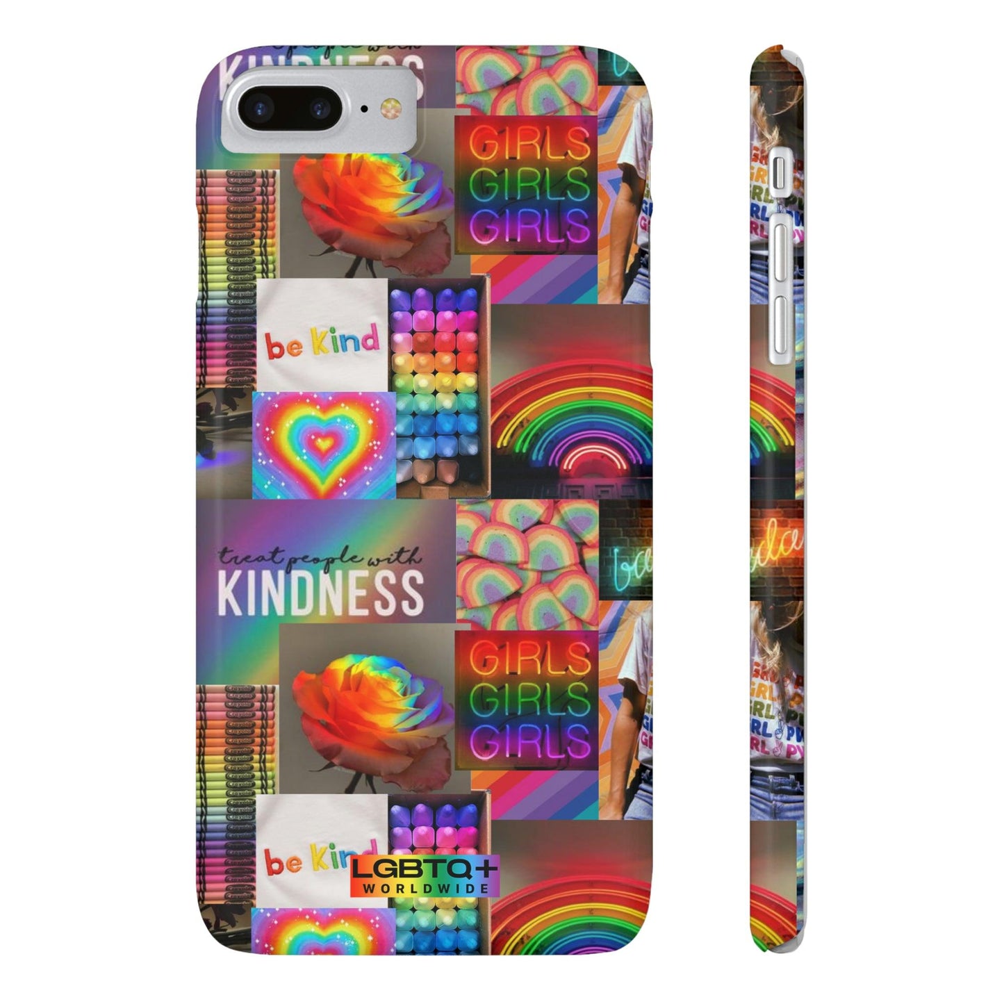 LGBTQWorldwide - ,,FREUNDLICH" Handyhülle Accessories, Back-to-School, card, Glossy, iPhone, iPhone Cases, Phone accessory, Phone Cases, Samsung Cases, Slim lgbtq Bekleidung Accessoires unisex Zubehör