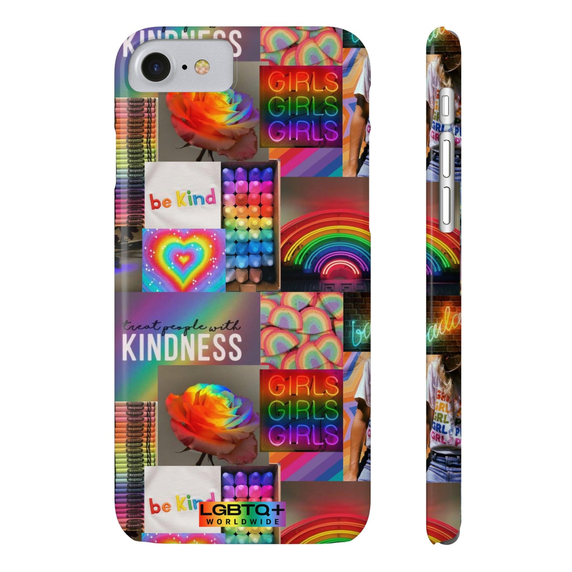 LGBTQWorldwide - ,,FREUNDLICH" Handyhülle Accessories, Back-to-School, card, Glossy, iPhone, iPhone Cases, Phone accessory, Phone Cases, Samsung Cases, Slim lgbtq Bekleidung Accessoires unisex Zubehör