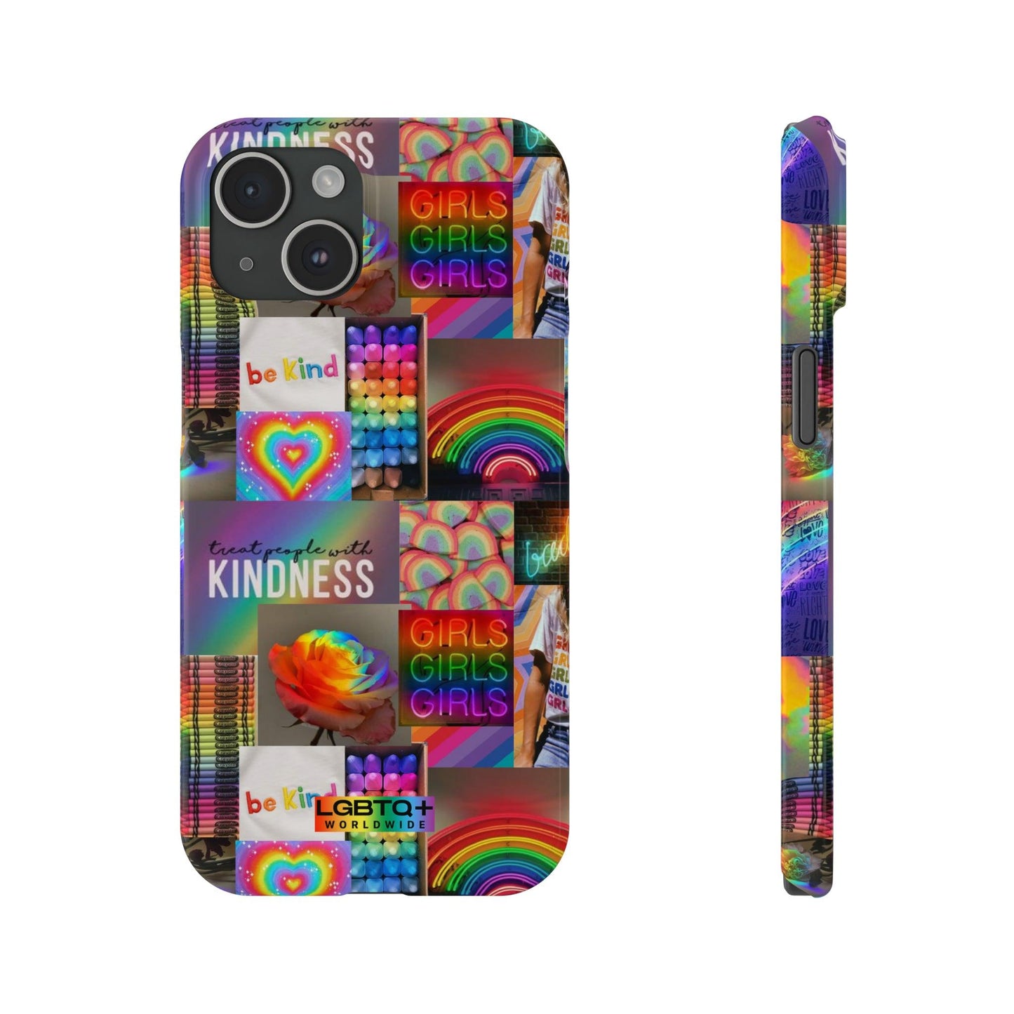 LGBTQWorldwide - ,,FREUNDLICH" Handyhülle Accessories, Back-to-School, card, Glossy, iPhone, iPhone Cases, Phone accessory, Phone Cases, Samsung Cases, Slim lgbtq Bekleidung Accessoires unisex Zubehör