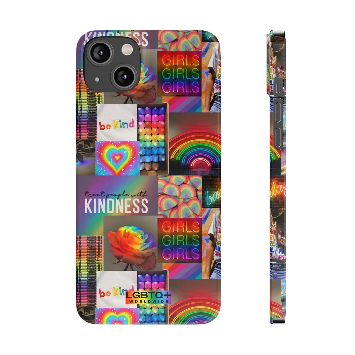 LGBTQWorldwide - ,,FREUNDLICH" Handyhülle Accessories, Back-to-School, card, Glossy, iPhone, iPhone Cases, Phone accessory, Phone Cases, Samsung Cases, Slim lgbtq Bekleidung Accessoires unisex Zubehör