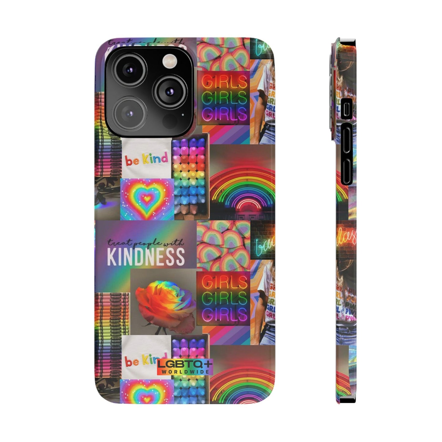 LGBTQWorldwide - ,,FREUNDLICH" Handyhülle Accessories, Back-to-School, card, Glossy, iPhone, iPhone Cases, Phone accessory, Phone Cases, Samsung Cases, Slim lgbtq Bekleidung Accessoires unisex Zubehör