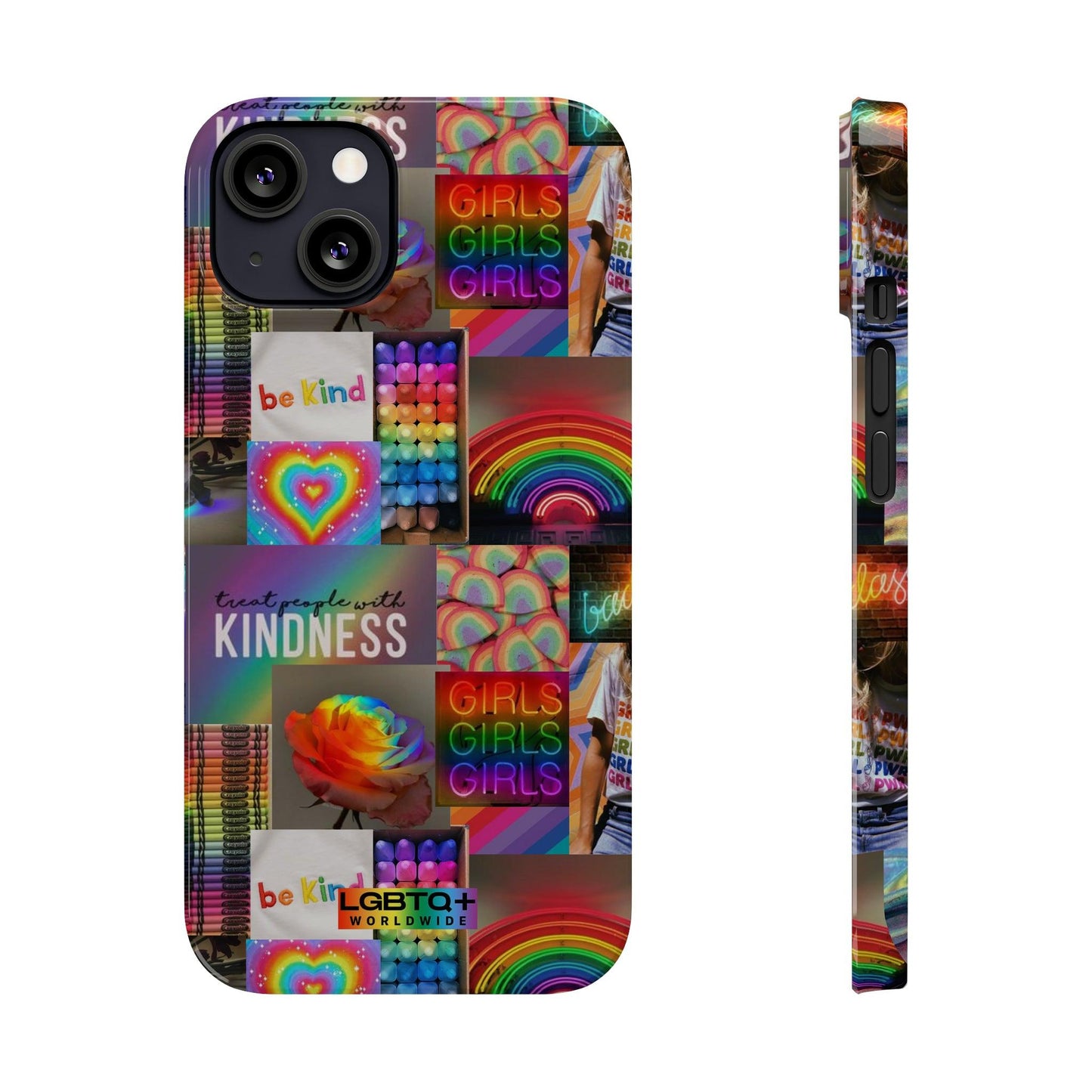 LGBTQWorldwide - ,,FREUNDLICH" Handyhülle Accessories, Back-to-School, card, Glossy, iPhone, iPhone Cases, Phone accessory, Phone Cases, Samsung Cases, Slim lgbtq Bekleidung Accessoires unisex Zubehör