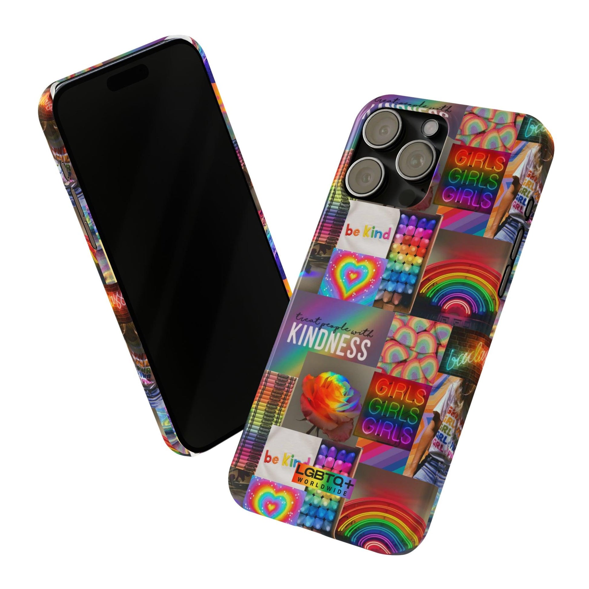 LGBTQWorldwide - ,,FREUNDLICH" Handyhülle Accessories, Back-to-School, card, Glossy, iPhone, iPhone Cases, Phone accessory, Phone Cases, Samsung Cases, Slim lgbtq Bekleidung Accessoires unisex Zubehör