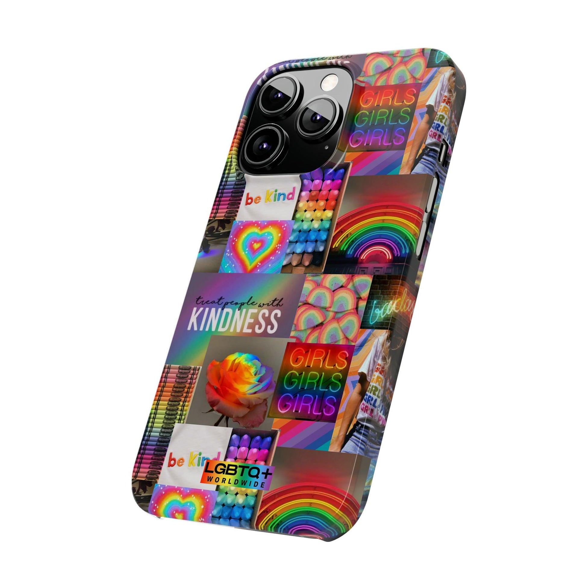 LGBTQWorldwide - ,,FREUNDLICH" Handyhülle Accessories, Back-to-School, card, Glossy, iPhone, iPhone Cases, Phone accessory, Phone Cases, Samsung Cases, Slim lgbtq Bekleidung Accessoires unisex Zubehör