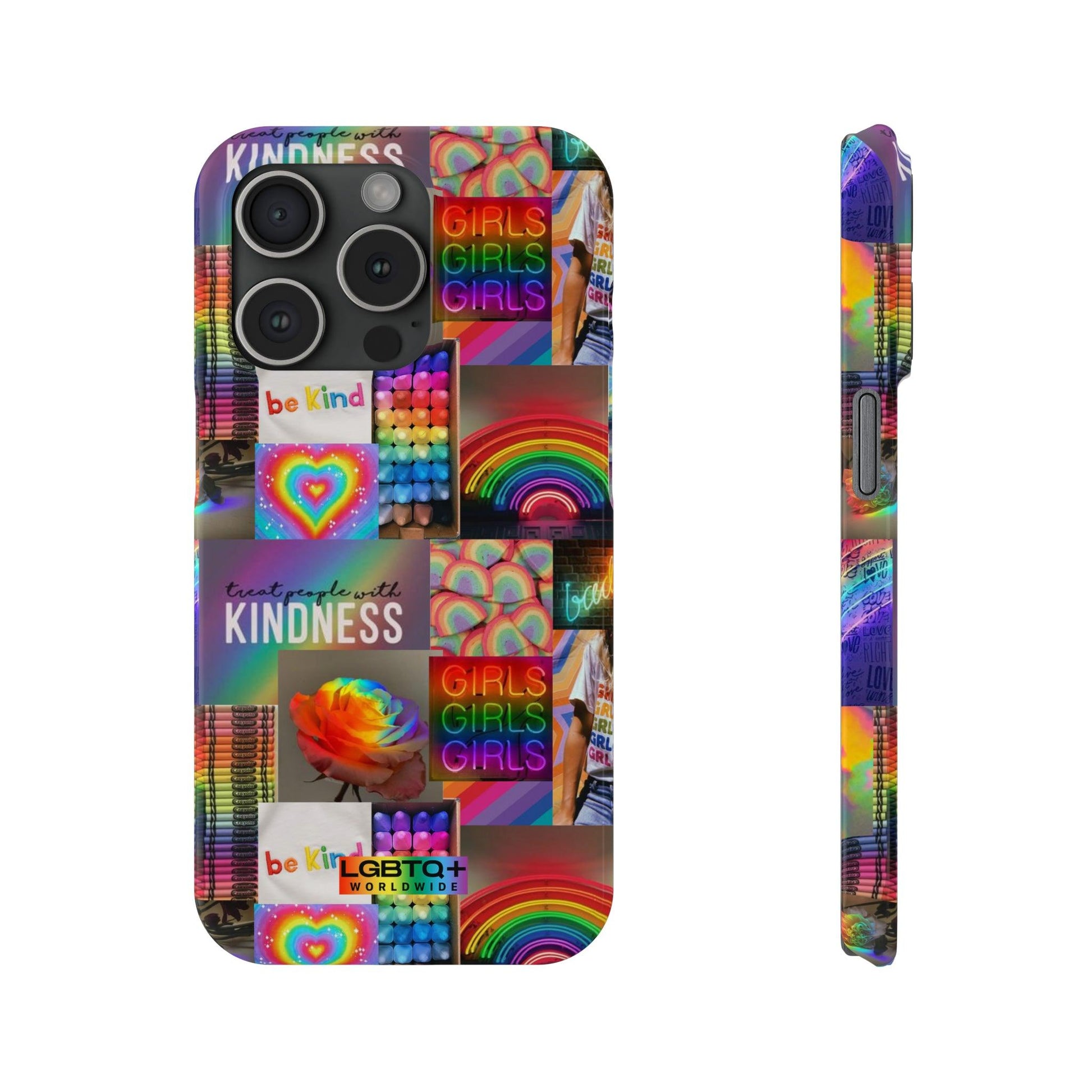 LGBTQWorldwide - ,,FREUNDLICH" Handyhülle Accessories, Back-to-School, card, Glossy, iPhone, iPhone Cases, Phone accessory, Phone Cases, Samsung Cases, Slim lgbtq Bekleidung Accessoires unisex Zubehör