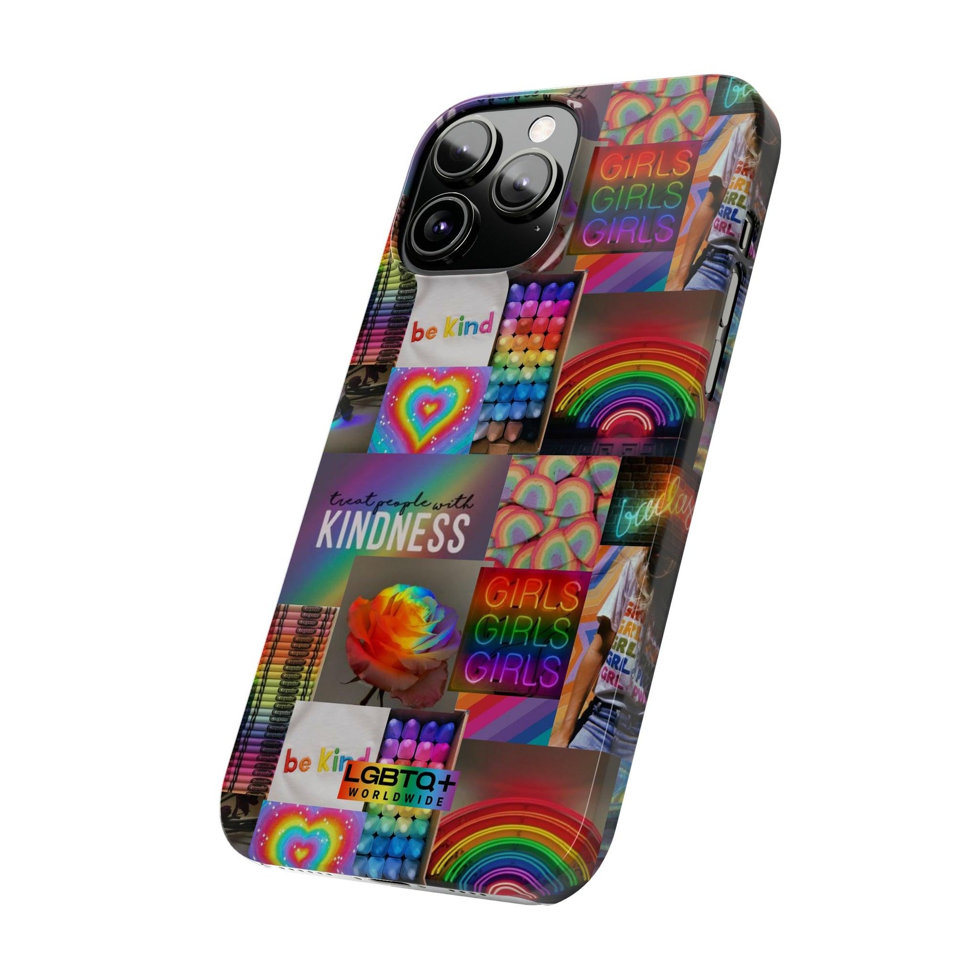 LGBTQWorldwide - ,,FREUNDLICH" Handyhülle Accessories, Back-to-School, card, Glossy, iPhone, iPhone Cases, Phone accessory, Phone Cases, Samsung Cases, Slim lgbtq Bekleidung Accessoires unisex Zubehör