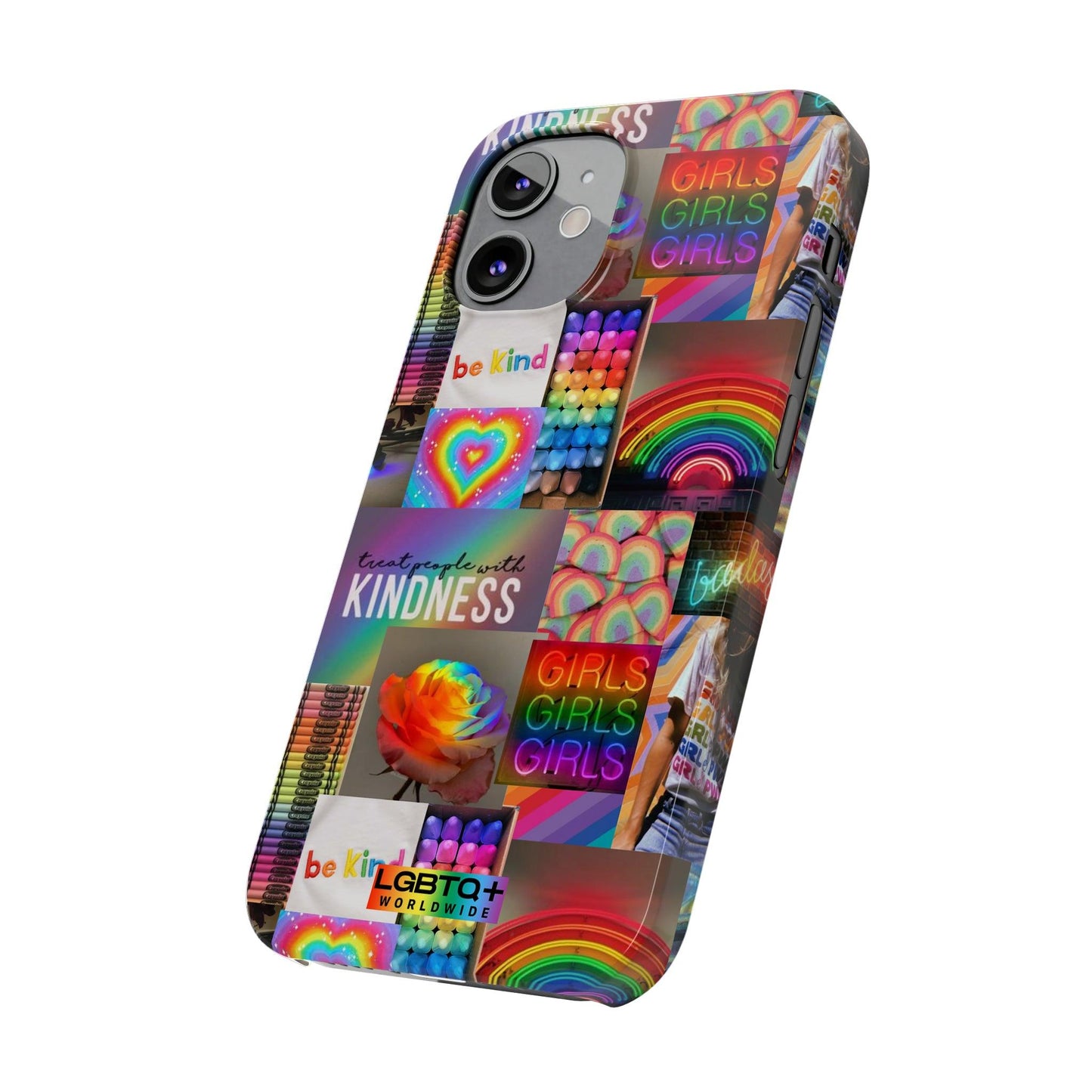 LGBTQWorldwide - ,,FREUNDLICH" Handyhülle Accessories, Back-to-School, card, Glossy, iPhone, iPhone Cases, Phone accessory, Phone Cases, Samsung Cases, Slim lgbtq Bekleidung Accessoires unisex Zubehör