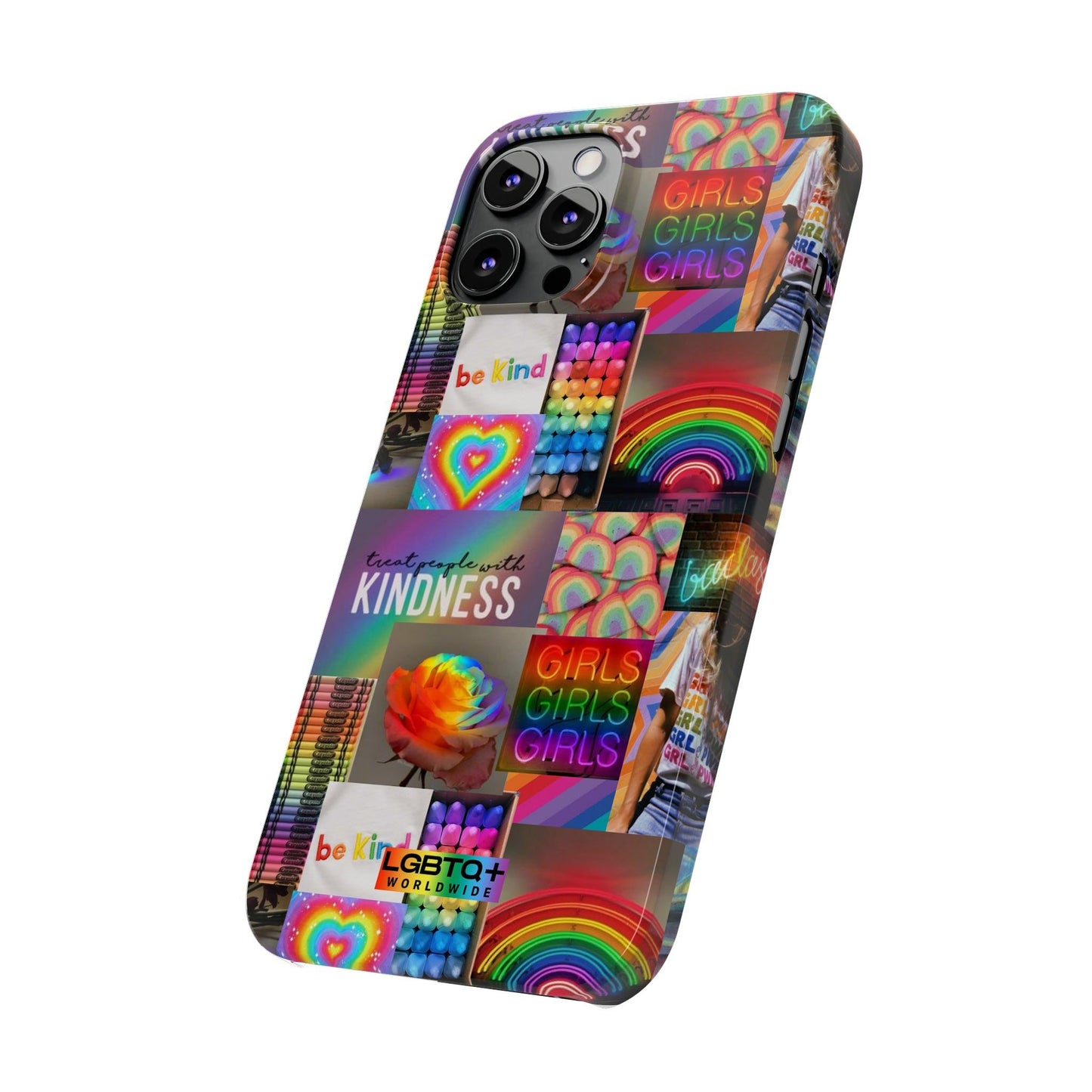 LGBTQWorldwide - ,,FREUNDLICH" Handyhülle Accessories, Back-to-School, card, Glossy, iPhone, iPhone Cases, Phone accessory, Phone Cases, Samsung Cases, Slim lgbtq Bekleidung Accessoires unisex Zubehör