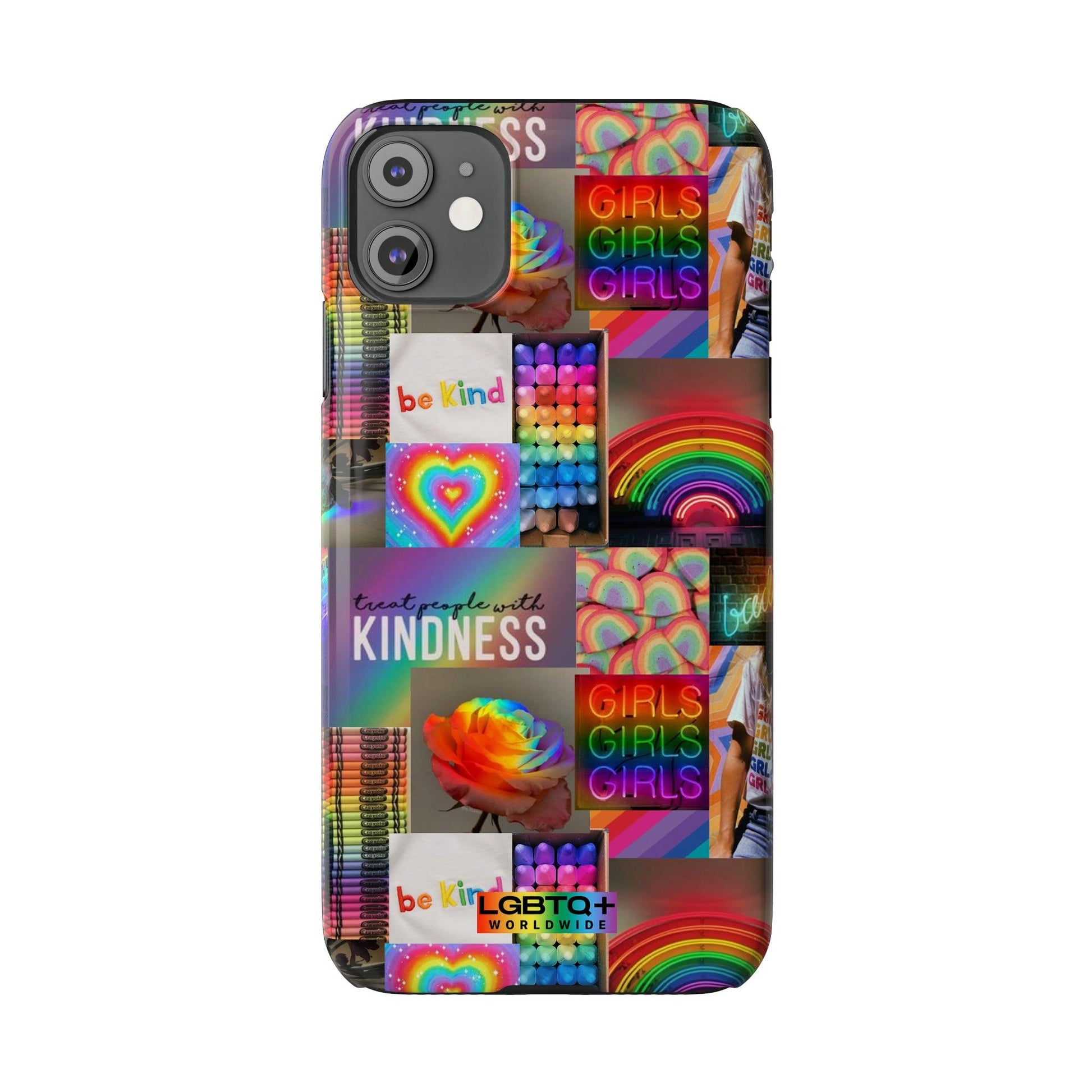 LGBTQWorldwide - ,,FREUNDLICH" Handyhülle Accessories, Back-to-School, card, Glossy, iPhone, iPhone Cases, Phone accessory, Phone Cases, Samsung Cases, Slim lgbtq Bekleidung Accessoires unisex Zubehör