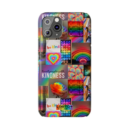 LGBTQWorldwide - ,,FREUNDLICH" Handyhülle Accessories, Back-to-School, card, Glossy, iPhone, iPhone Cases, Phone accessory, Phone Cases, Samsung Cases, Slim lgbtq Bekleidung Accessoires unisex Zubehör