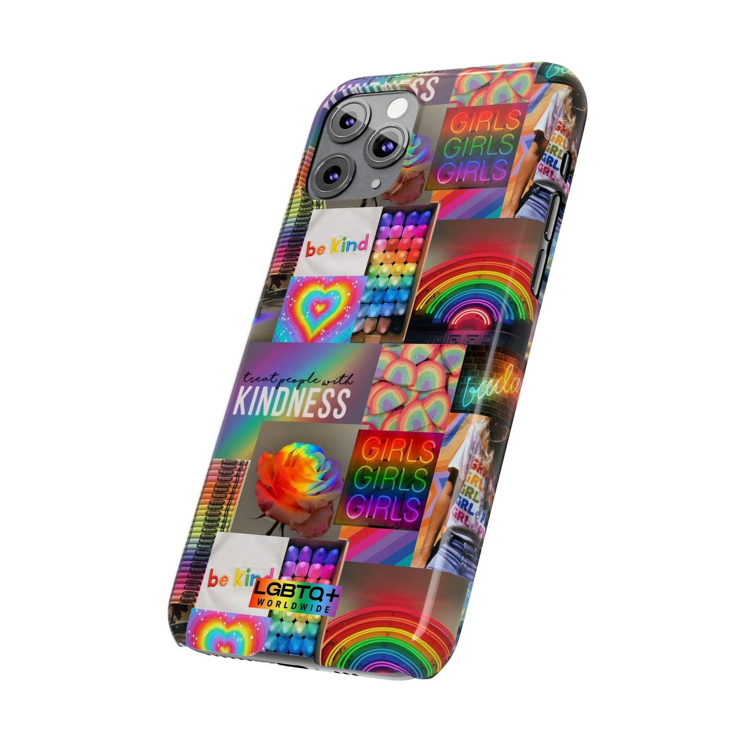 LGBTQWorldwide - ,,FREUNDLICH" Handyhülle Accessories, Back-to-School, card, Glossy, iPhone, iPhone Cases, Phone accessory, Phone Cases, Samsung Cases, Slim lgbtq Bekleidung Accessoires unisex Zubehör