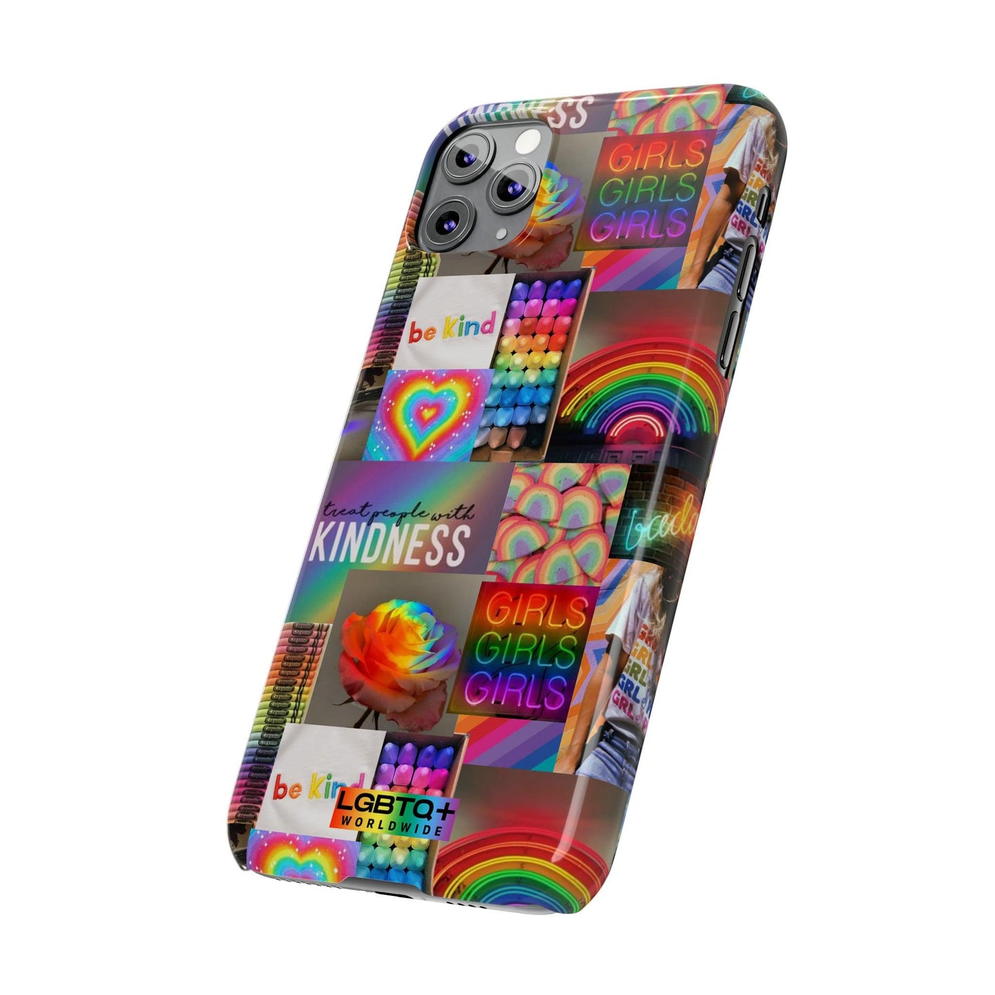 LGBTQWorldwide - ,,FREUNDLICH" Handyhülle Accessories, Back-to-School, card, Glossy, iPhone, iPhone Cases, Phone accessory, Phone Cases, Samsung Cases, Slim lgbtq Bekleidung Accessoires unisex Zubehör