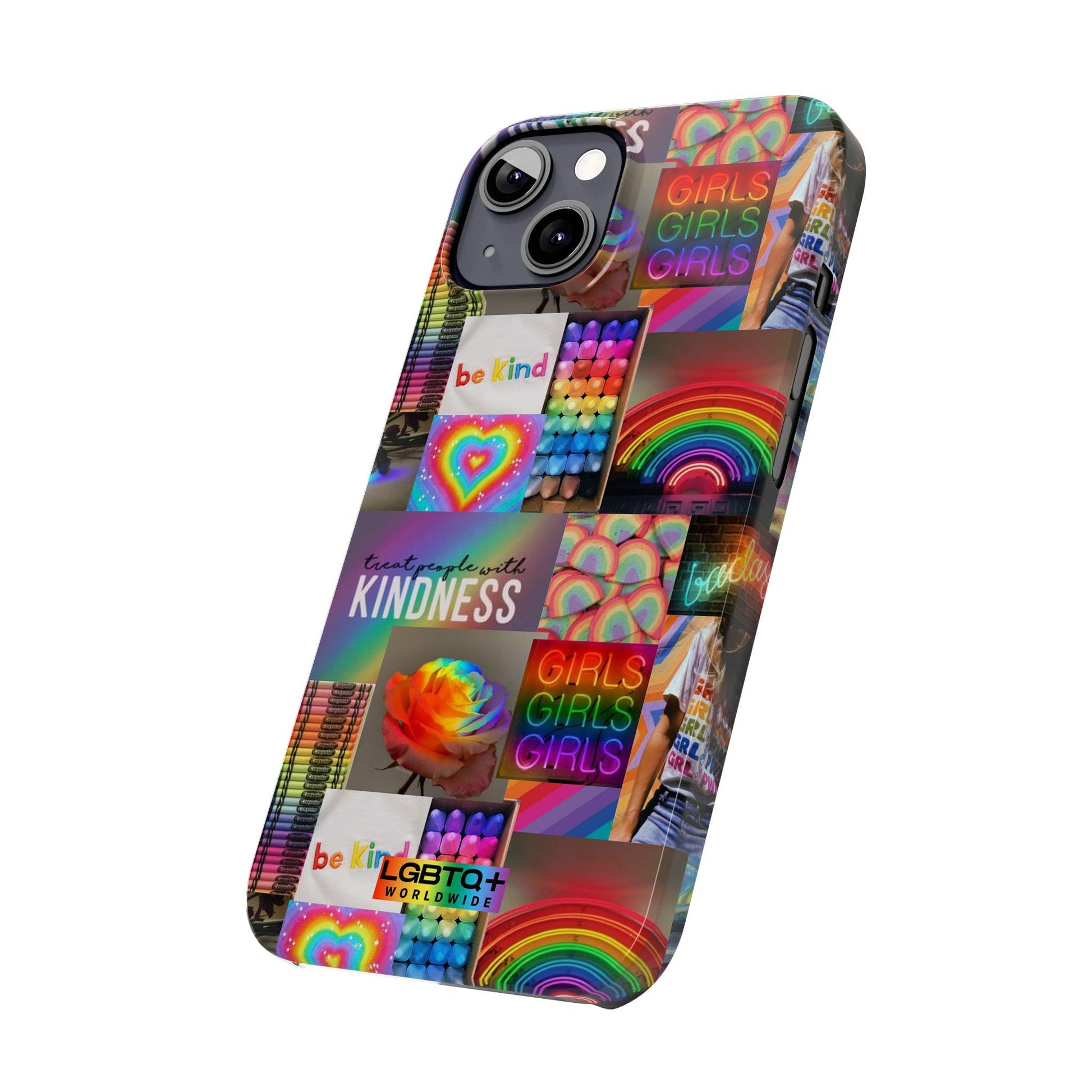 LGBTQWorldwide - ,,FREUNDLICH" Handyhülle Accessories, Back-to-School, card, Glossy, iPhone, iPhone Cases, Phone accessory, Phone Cases, Samsung Cases, Slim lgbtq Bekleidung Accessoires unisex Zubehör