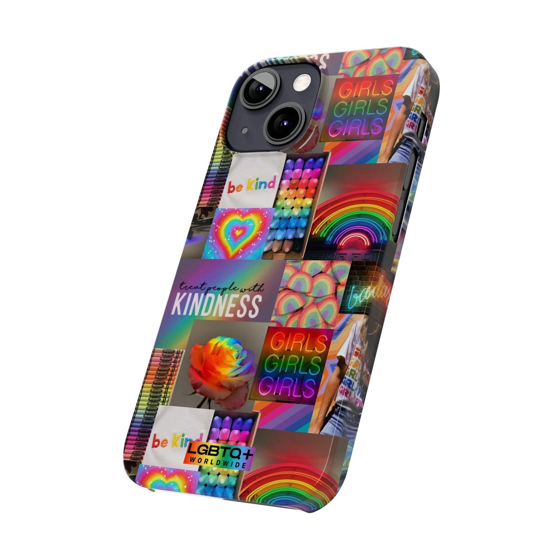 LGBTQWorldwide - ,,FREUNDLICH" Handyhülle Accessories, Back-to-School, card, Glossy, iPhone, iPhone Cases, Phone accessory, Phone Cases, Samsung Cases, Slim lgbtq Bekleidung Accessoires unisex Zubehör