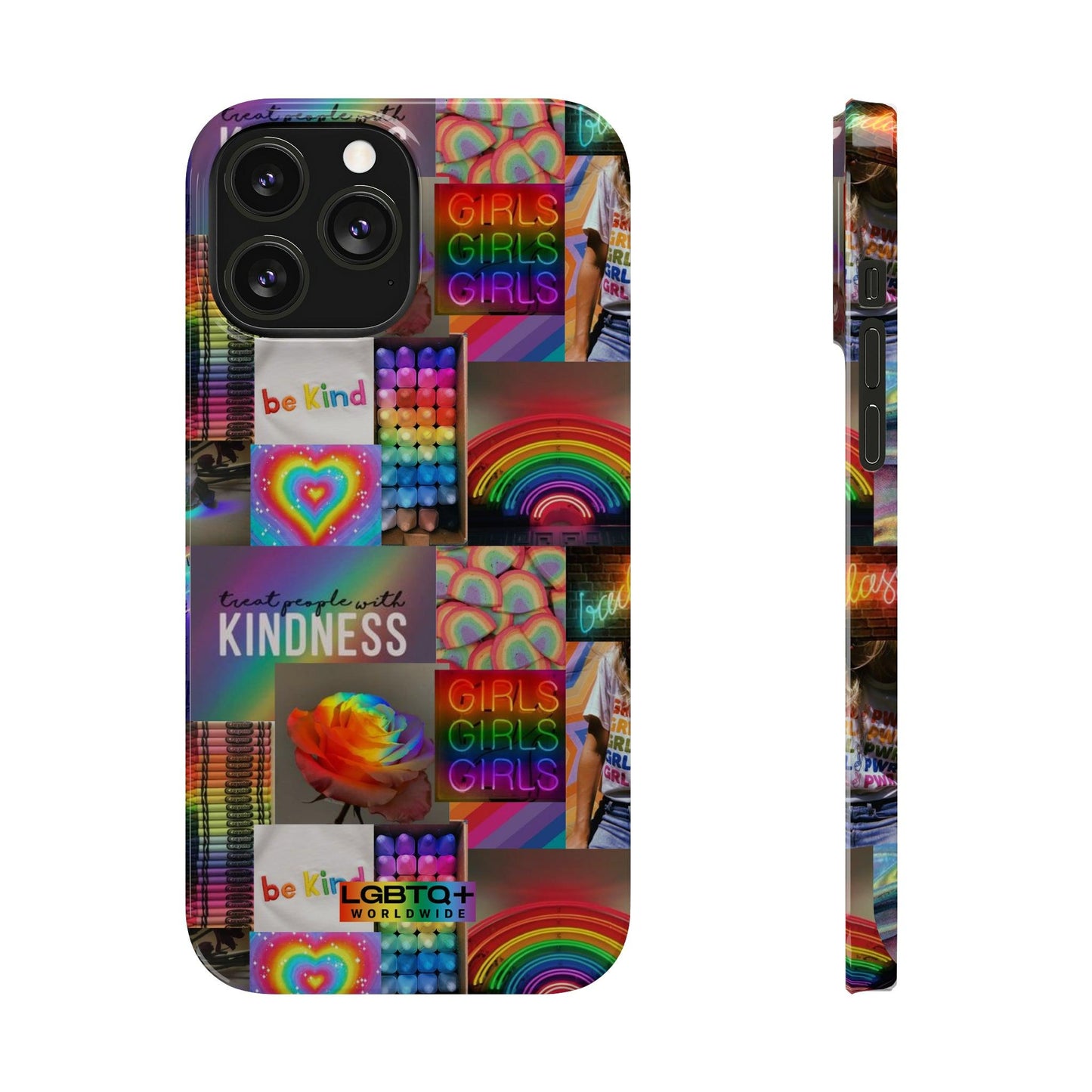 LGBTQWorldwide - ,,FREUNDLICH" Handyhülle Accessories, Back-to-School, card, Glossy, iPhone, iPhone Cases, Phone accessory, Phone Cases, Samsung Cases, Slim lgbtq Bekleidung Accessoires unisex Zubehör