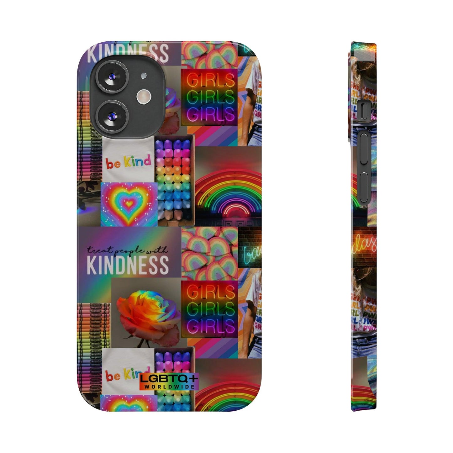 LGBTQWorldwide - ,,FREUNDLICH" Handyhülle Accessories, Back-to-School, card, Glossy, iPhone, iPhone Cases, Phone accessory, Phone Cases, Samsung Cases, Slim lgbtq Bekleidung Accessoires unisex Zubehör