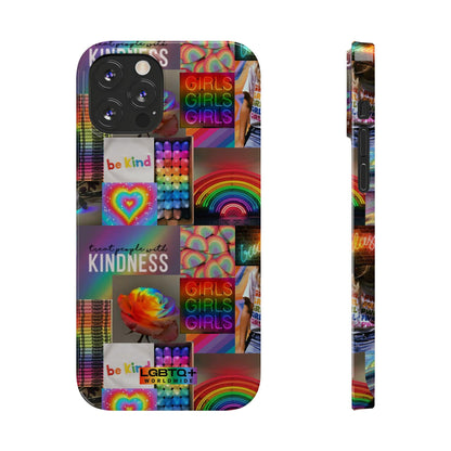 LGBTQWorldwide - ,,FREUNDLICH" Handyhülle Accessories, Back-to-School, card, Glossy, iPhone, iPhone Cases, Phone accessory, Phone Cases, Samsung Cases, Slim lgbtq Bekleidung Accessoires unisex Zubehör