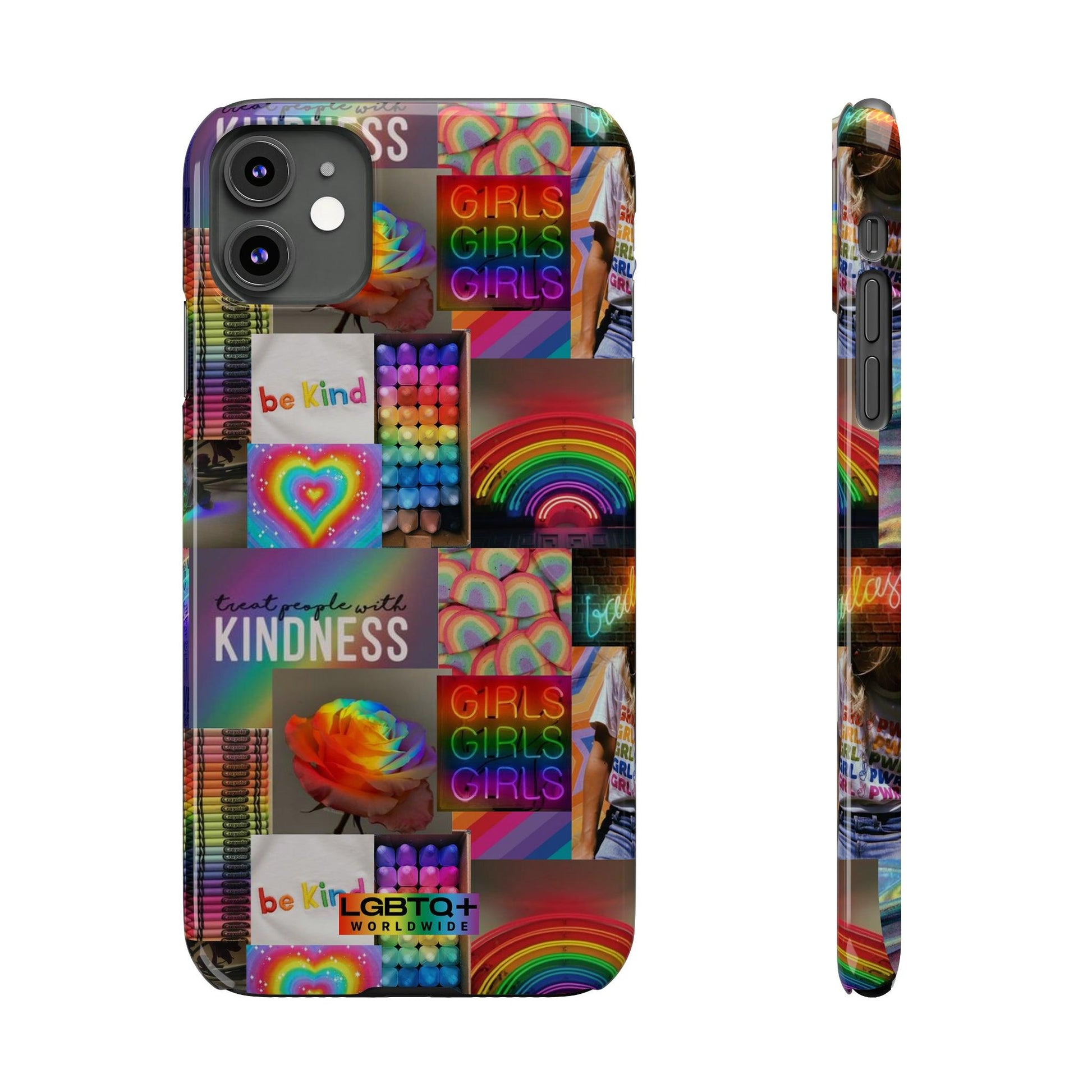 LGBTQWorldwide - ,,FREUNDLICH" Handyhülle Accessories, Back-to-School, card, Glossy, iPhone, iPhone Cases, Phone accessory, Phone Cases, Samsung Cases, Slim lgbtq Bekleidung Accessoires unisex Zubehör