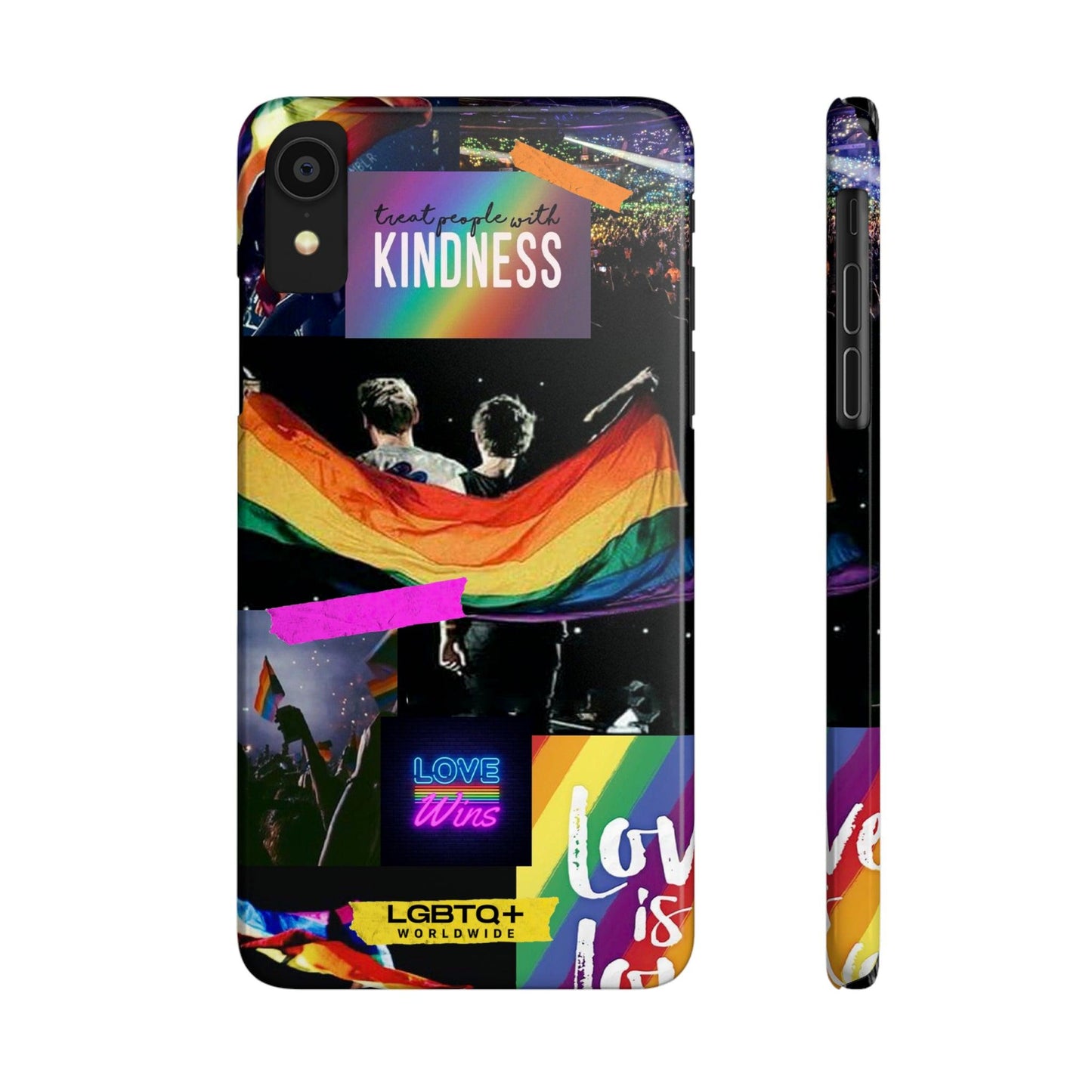 LGBTQWorldwide - ,,FREUNDLICHKEIT" Handyhülle Accessories, Back-to-School, card, Glossy, iPhone, iPhone Cases, Phone accessory, Phone Cases, Samsung Cases, Slim lgbtq Bekleidung Accessoires unisex Zubehör