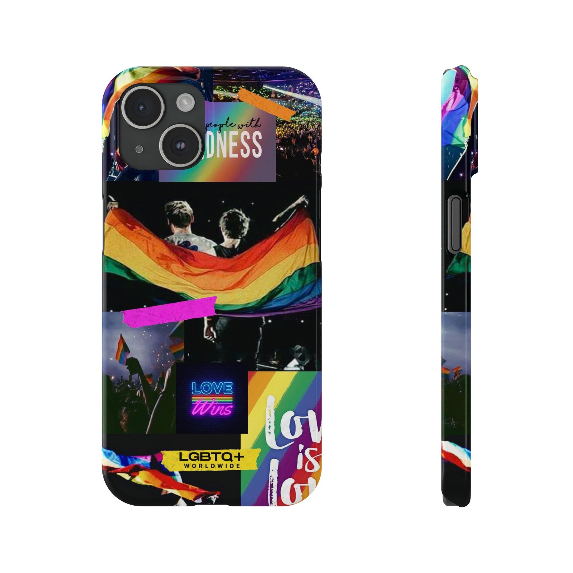 LGBTQWorldwide - ,,FREUNDLICHKEIT" Handyhülle Accessories, Back-to-School, card, Glossy, iPhone, iPhone Cases, Phone accessory, Phone Cases, Samsung Cases, Slim lgbtq Bekleidung Accessoires unisex Zubehör