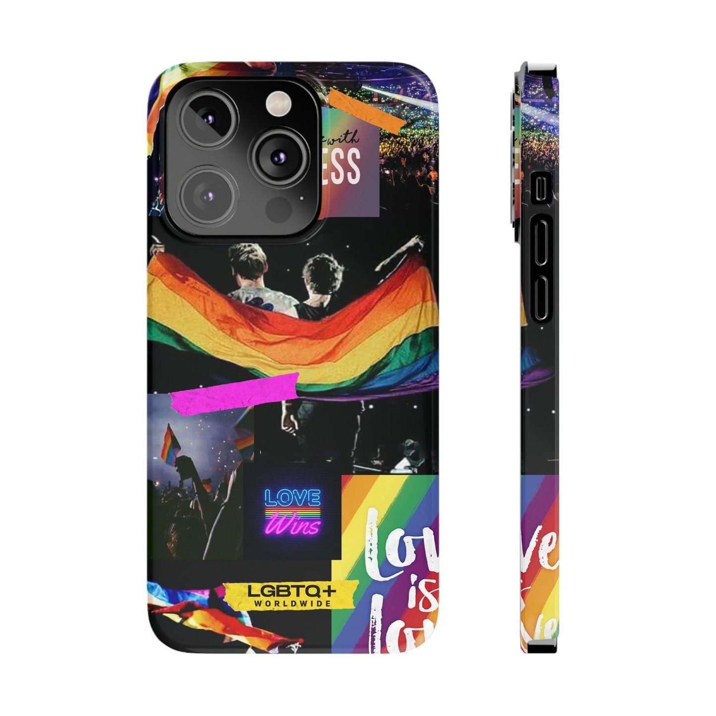 LGBTQWorldwide - ,,FREUNDLICHKEIT" Handyhülle Accessories, Back-to-School, card, Glossy, iPhone, iPhone Cases, Phone accessory, Phone Cases, Samsung Cases, Slim lgbtq Bekleidung Accessoires unisex Zubehör