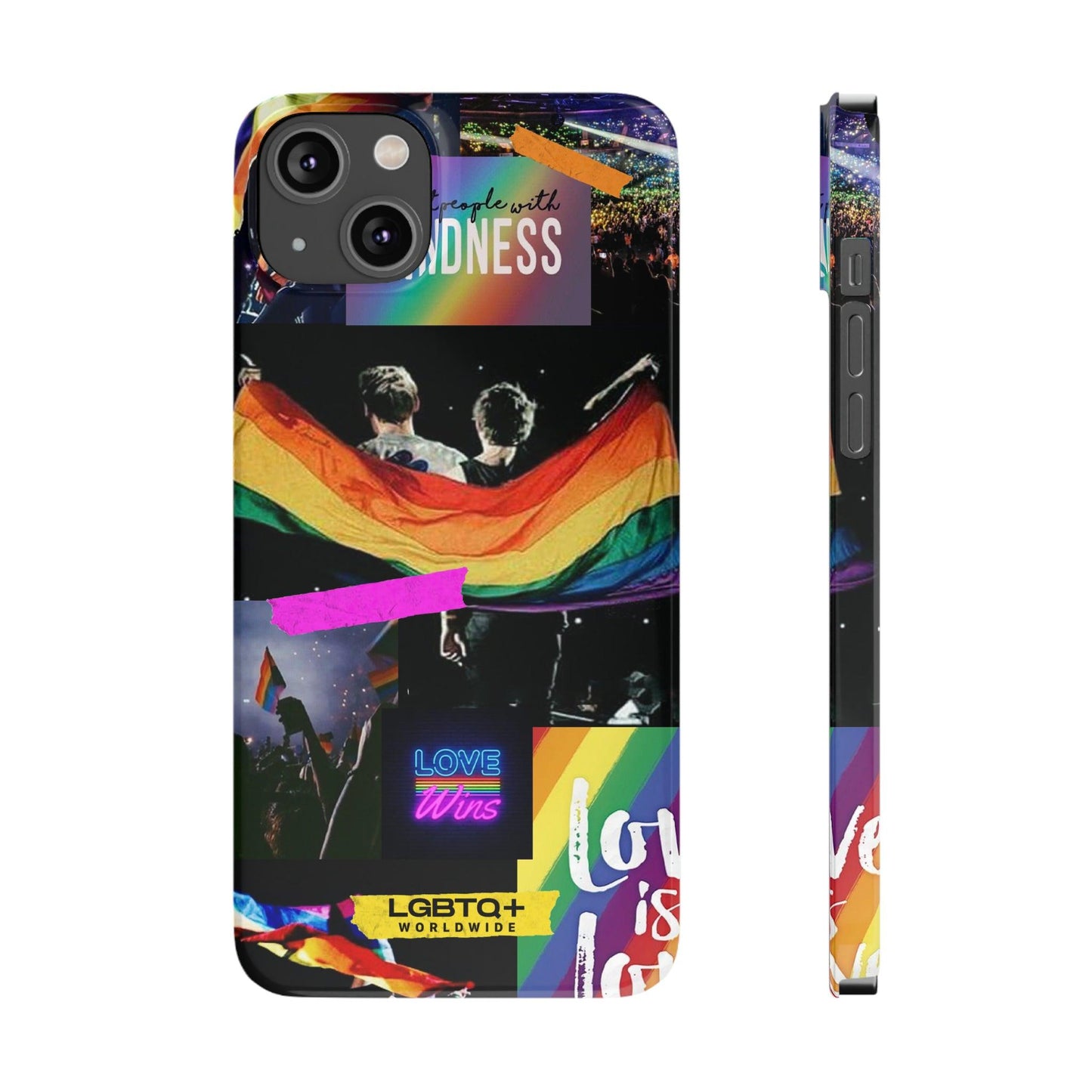 LGBTQWorldwide - ,,FREUNDLICHKEIT" Handyhülle Accessories, Back-to-School, card, Glossy, iPhone, iPhone Cases, Phone accessory, Phone Cases, Samsung Cases, Slim lgbtq Bekleidung Accessoires unisex Zubehör