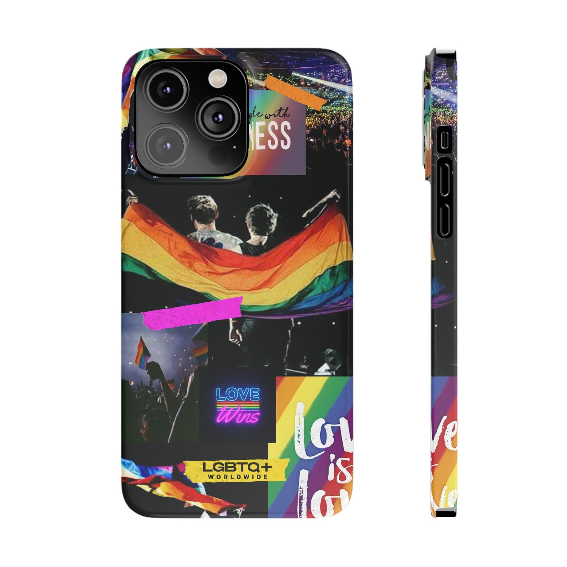 LGBTQWorldwide - ,,FREUNDLICHKEIT" Handyhülle Accessories, Back-to-School, card, Glossy, iPhone, iPhone Cases, Phone accessory, Phone Cases, Samsung Cases, Slim lgbtq Bekleidung Accessoires unisex Zubehör