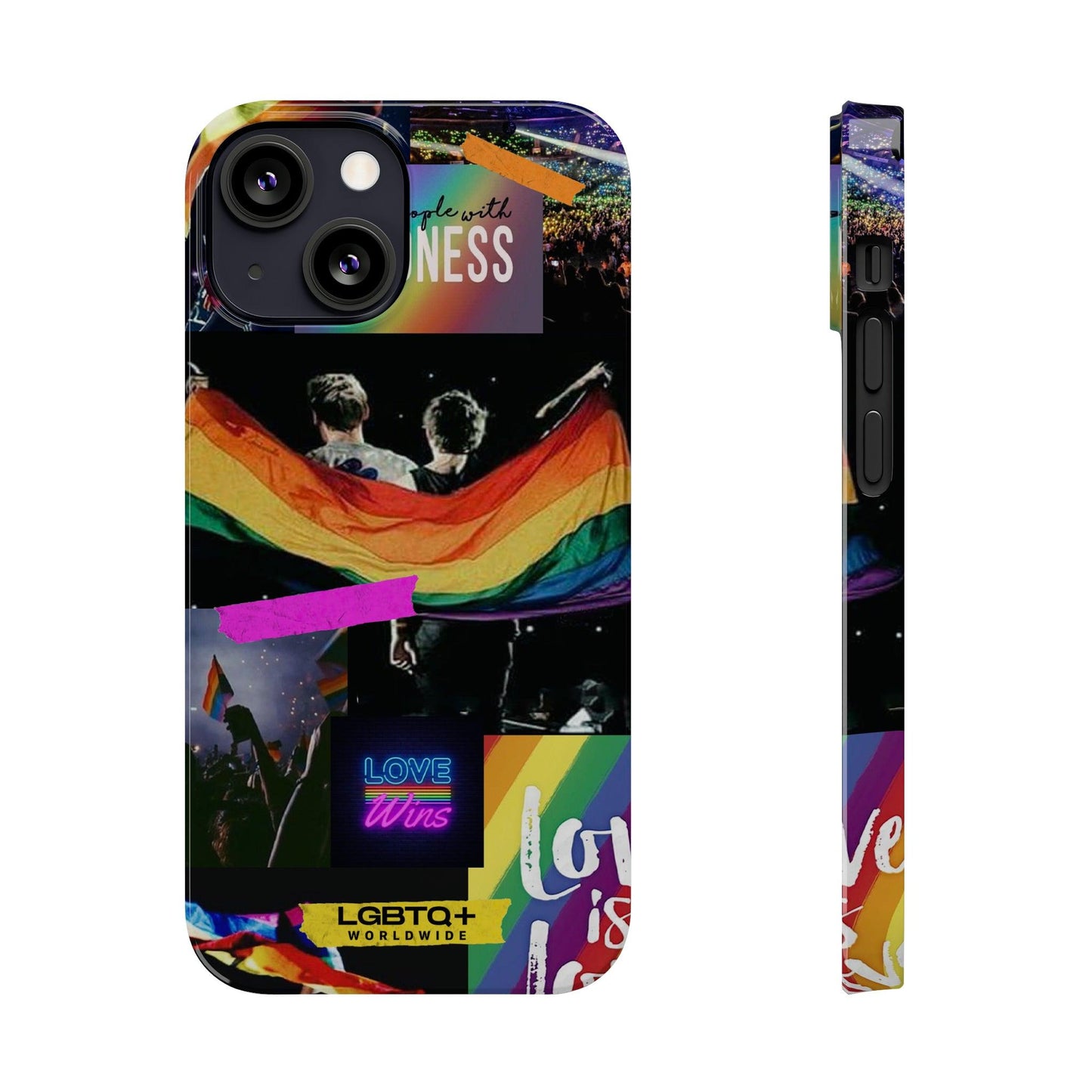 LGBTQWorldwide - ,,FREUNDLICHKEIT" Handyhülle Accessories, Back-to-School, card, Glossy, iPhone, iPhone Cases, Phone accessory, Phone Cases, Samsung Cases, Slim lgbtq Bekleidung Accessoires unisex Zubehör