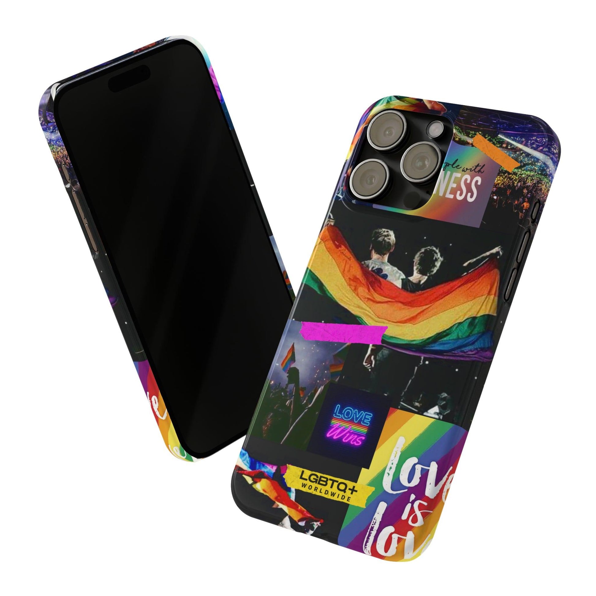 LGBTQWorldwide - ,,FREUNDLICHKEIT" Handyhülle Accessories, Back-to-School, card, Glossy, iPhone, iPhone Cases, Phone accessory, Phone Cases, Samsung Cases, Slim lgbtq Bekleidung Accessoires unisex Zubehör