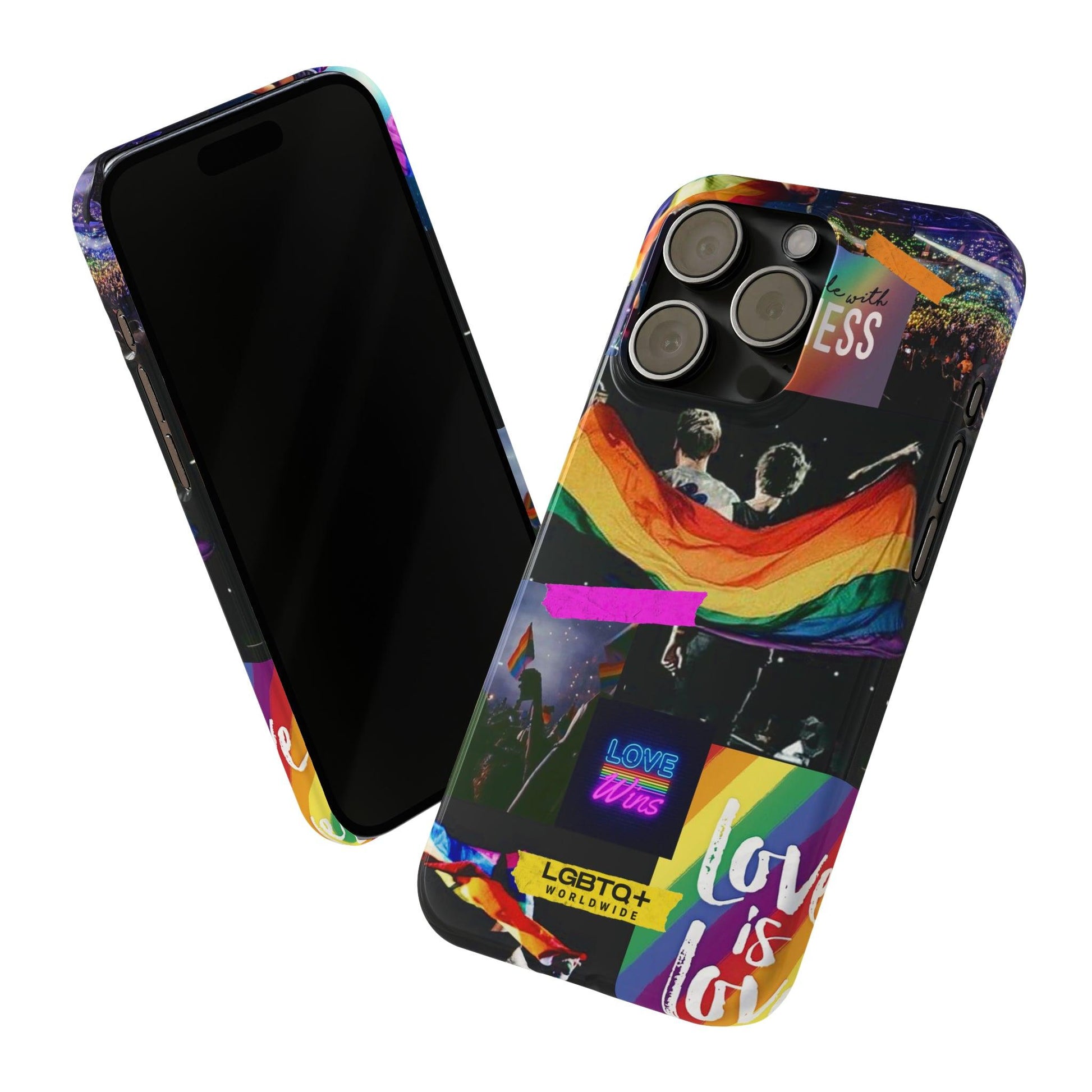 LGBTQWorldwide - ,,FREUNDLICHKEIT" Handyhülle Accessories, Back-to-School, card, Glossy, iPhone, iPhone Cases, Phone accessory, Phone Cases, Samsung Cases, Slim lgbtq Bekleidung Accessoires unisex Zubehör