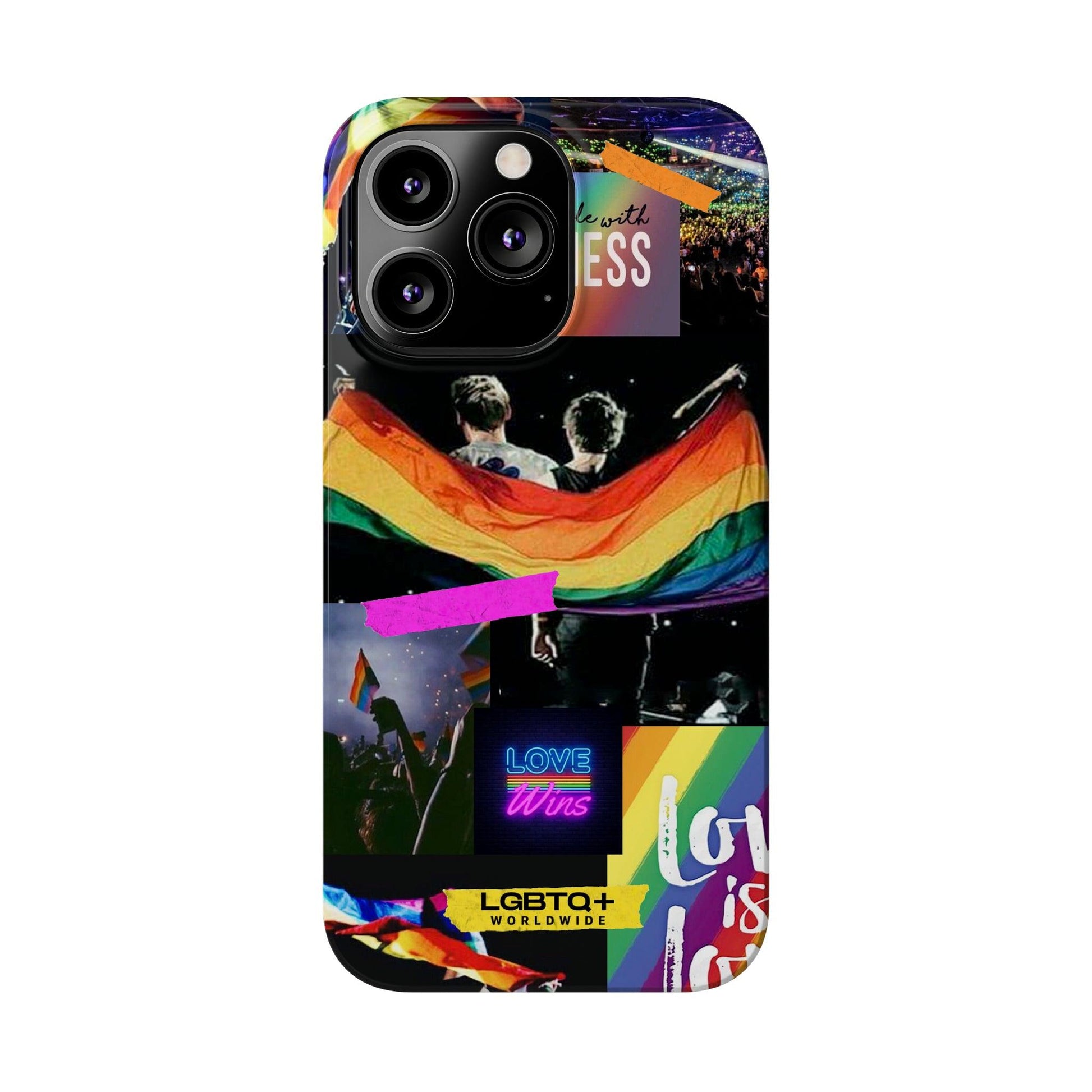 LGBTQWorldwide - ,,FREUNDLICHKEIT" Handyhülle Accessories, Back-to-School, card, Glossy, iPhone, iPhone Cases, Phone accessory, Phone Cases, Samsung Cases, Slim lgbtq Bekleidung Accessoires unisex Zubehör