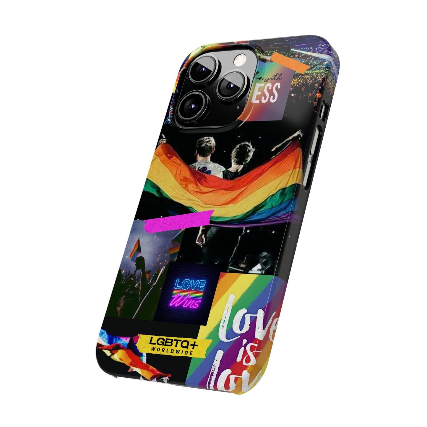 LGBTQWorldwide - ,,FREUNDLICHKEIT" Handyhülle Accessories, Back-to-School, card, Glossy, iPhone, iPhone Cases, Phone accessory, Phone Cases, Samsung Cases, Slim lgbtq Bekleidung Accessoires unisex Zubehör