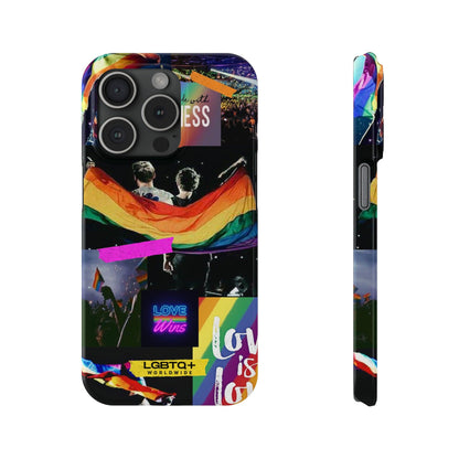 LGBTQWorldwide - ,,FREUNDLICHKEIT" Handyhülle Accessories, Back-to-School, card, Glossy, iPhone, iPhone Cases, Phone accessory, Phone Cases, Samsung Cases, Slim lgbtq Bekleidung Accessoires unisex Zubehör