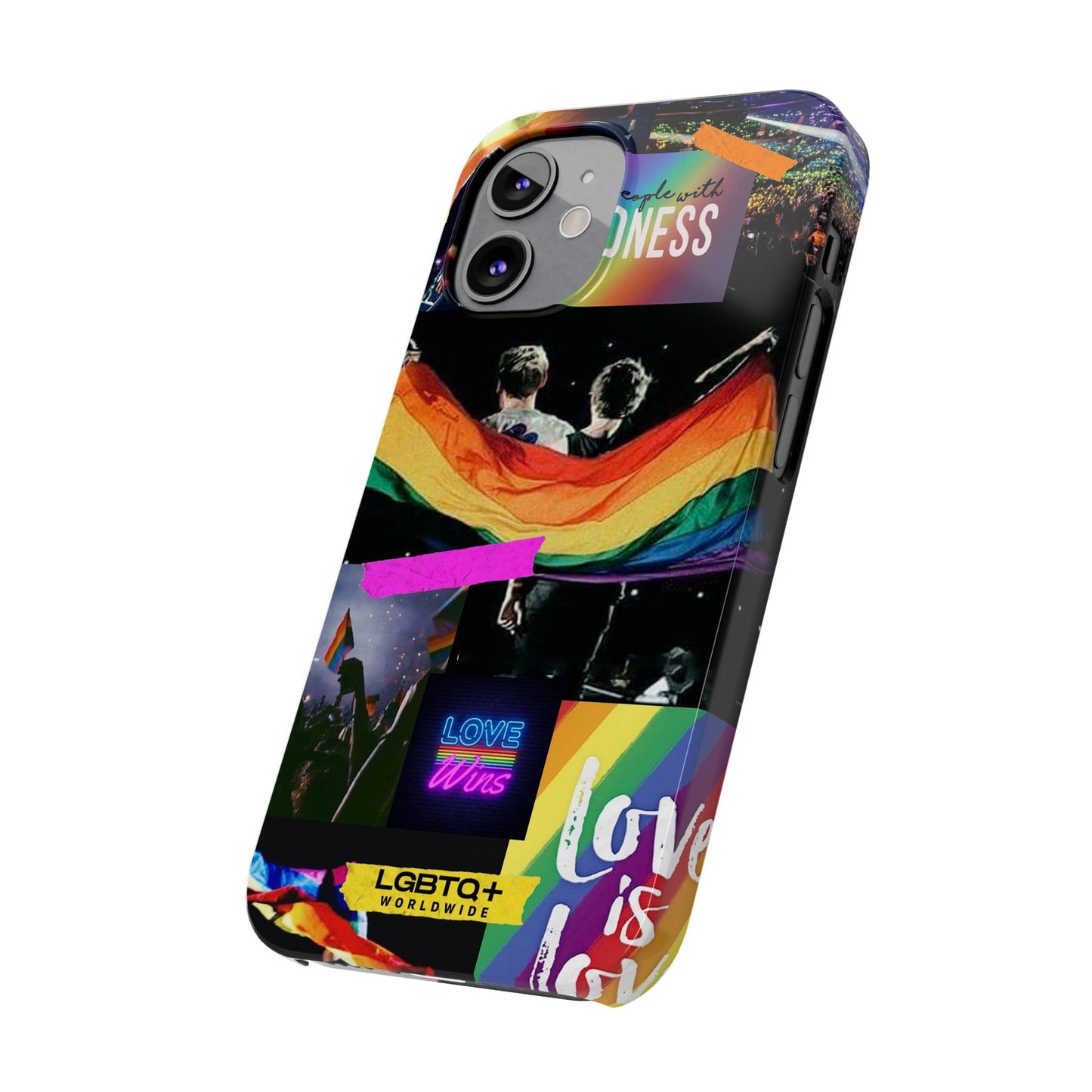 LGBTQWorldwide - ,,FREUNDLICHKEIT" Handyhülle Accessories, Back-to-School, card, Glossy, iPhone, iPhone Cases, Phone accessory, Phone Cases, Samsung Cases, Slim lgbtq Bekleidung Accessoires unisex Zubehör