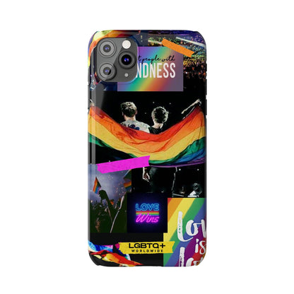 LGBTQWorldwide - ,,FREUNDLICHKEIT" Handyhülle Accessories, Back-to-School, card, Glossy, iPhone, iPhone Cases, Phone accessory, Phone Cases, Samsung Cases, Slim lgbtq Bekleidung Accessoires unisex Zubehör