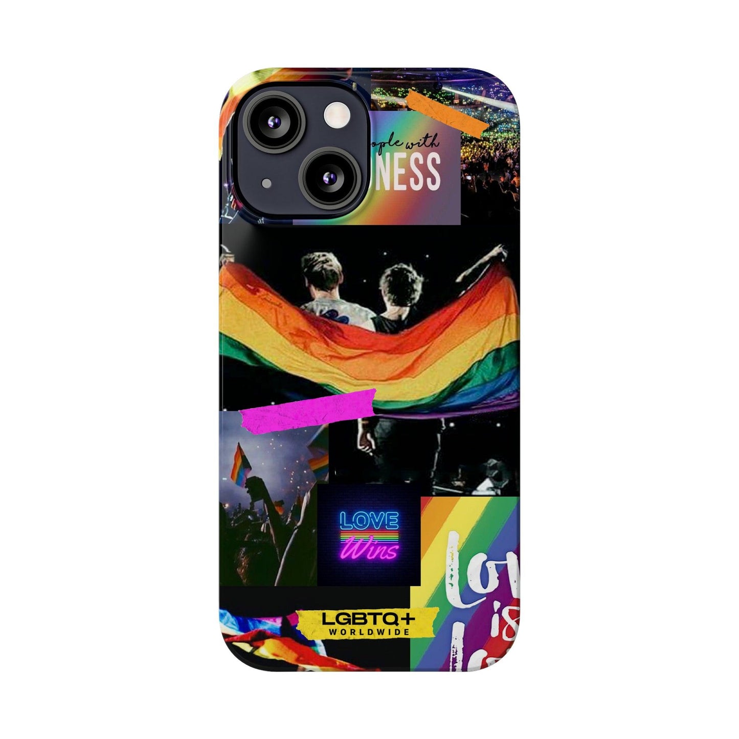 LGBTQWorldwide - ,,FREUNDLICHKEIT" Handyhülle Accessories, Back-to-School, card, Glossy, iPhone, iPhone Cases, Phone accessory, Phone Cases, Samsung Cases, Slim lgbtq Bekleidung Accessoires unisex Zubehör