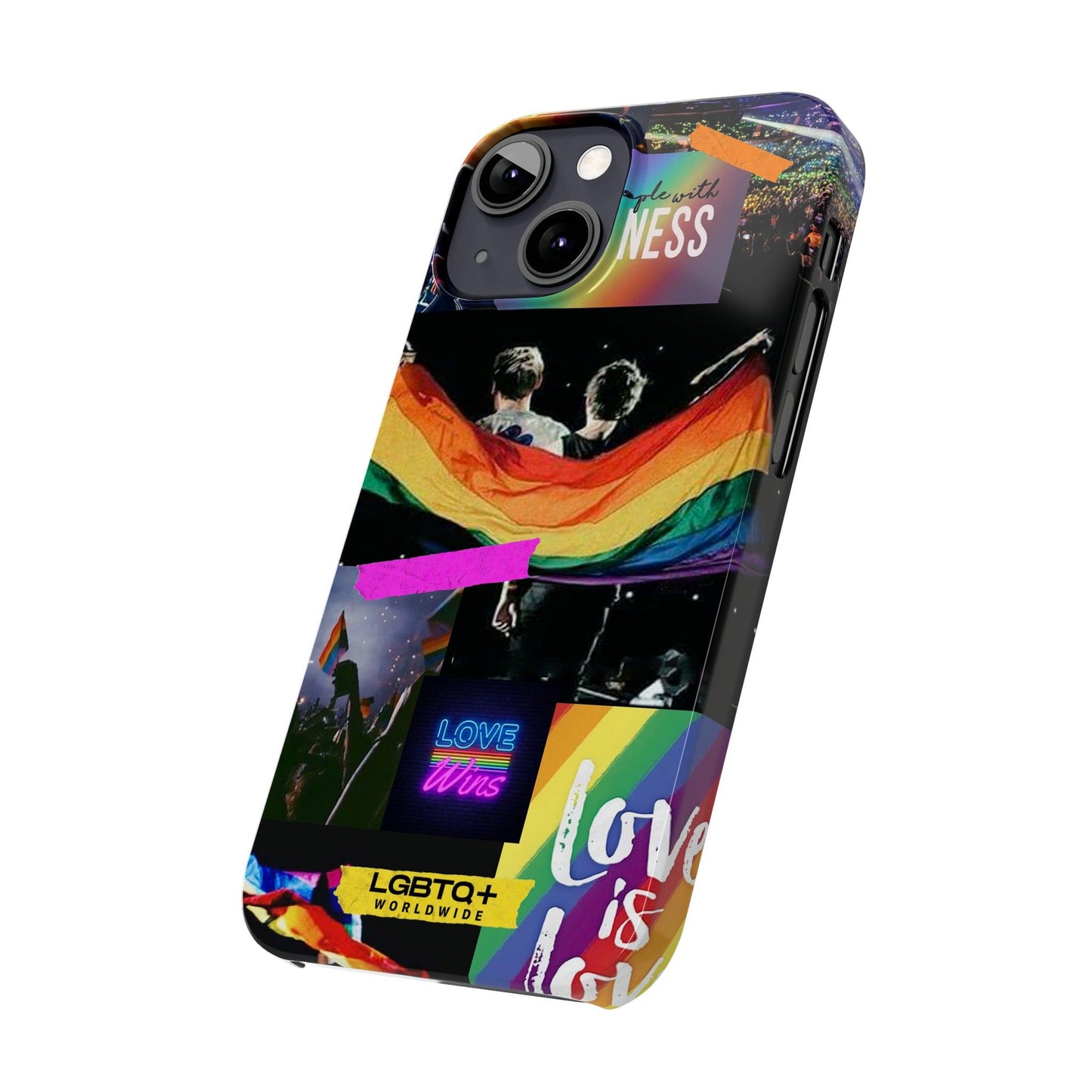 LGBTQWorldwide - ,,FREUNDLICHKEIT" Handyhülle Accessories, Back-to-School, card, Glossy, iPhone, iPhone Cases, Phone accessory, Phone Cases, Samsung Cases, Slim lgbtq Bekleidung Accessoires unisex Zubehör