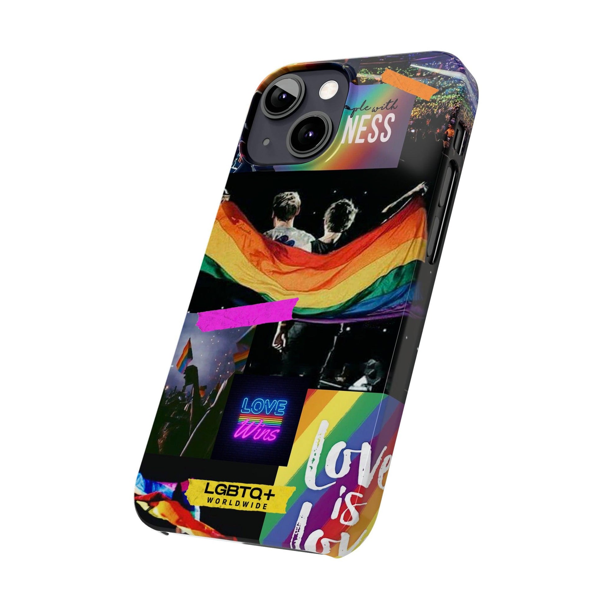 LGBTQWorldwide - ,,FREUNDLICHKEIT" Handyhülle Accessories, Back-to-School, card, Glossy, iPhone, iPhone Cases, Phone accessory, Phone Cases, Samsung Cases, Slim lgbtq Bekleidung Accessoires unisex Zubehör