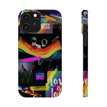 LGBTQWorldwide - ,,FREUNDLICHKEIT" Handyhülle Accessories, Back-to-School, card, Glossy, iPhone, iPhone Cases, Phone accessory, Phone Cases, Samsung Cases, Slim lgbtq Bekleidung Accessoires unisex Zubehör