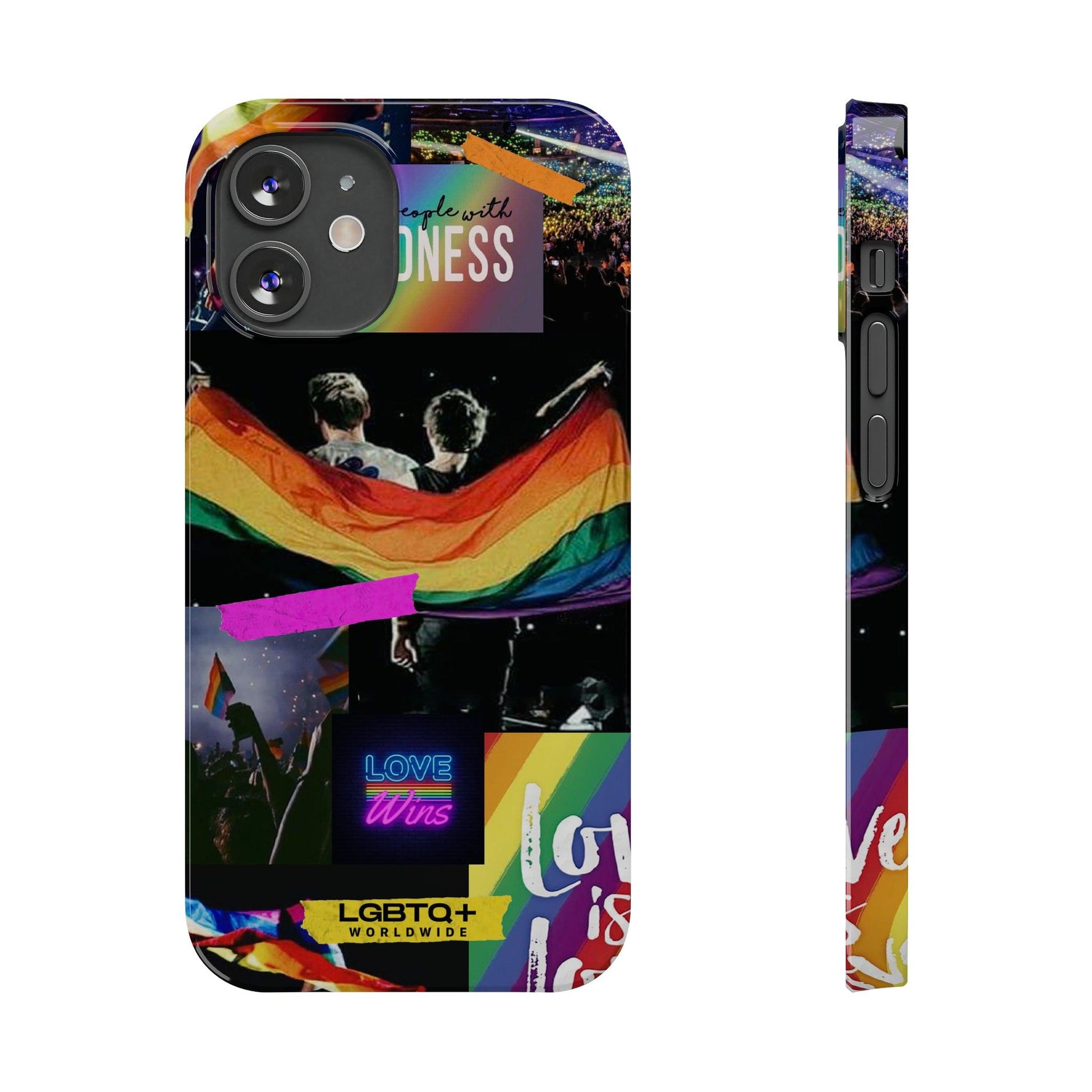 LGBTQWorldwide - ,,FREUNDLICHKEIT" Handyhülle Accessories, Back-to-School, card, Glossy, iPhone, iPhone Cases, Phone accessory, Phone Cases, Samsung Cases, Slim lgbtq Bekleidung Accessoires unisex Zubehör