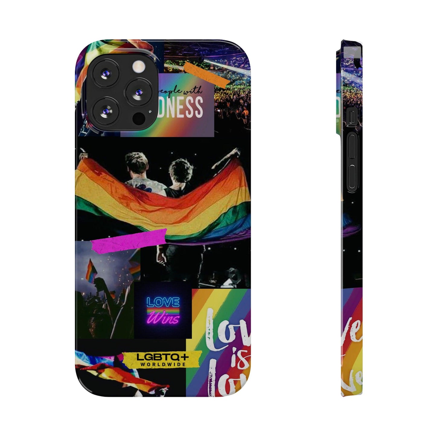 LGBTQWorldwide - ,,FREUNDLICHKEIT" Handyhülle Accessories, Back-to-School, card, Glossy, iPhone, iPhone Cases, Phone accessory, Phone Cases, Samsung Cases, Slim lgbtq Bekleidung Accessoires unisex Zubehör