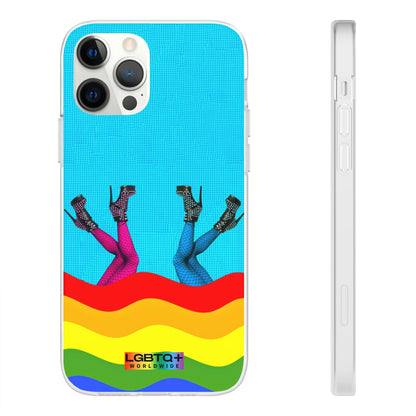 LGBTQWorldwide - ,,FÜßE" Flexible Handyhülle Accessories, Case, iPhone, iPhone Cases, Phone accessory, Phone Cases, Samsung Cases, silikon, Valentine's Day promotion lgbtq Bekleidung Accessoires unisex Zubehör