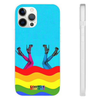 LGBTQWorldwide - ,,FÜßE" Flexible Handyhülle Accessories, Case, iPhone, iPhone Cases, Phone accessory, Phone Cases, Samsung Cases, silikon, Valentine's Day promotion lgbtq Bekleidung Accessoires unisex Zubehör