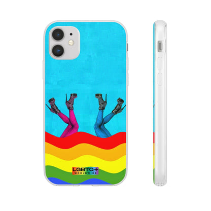 LGBTQWorldwide - ,,FÜßE" Flexible Handyhülle Accessories, Case, iPhone, iPhone Cases, Phone accessory, Phone Cases, Samsung Cases, silikon, Valentine's Day promotion lgbtq Bekleidung Accessoires unisex Zubehör