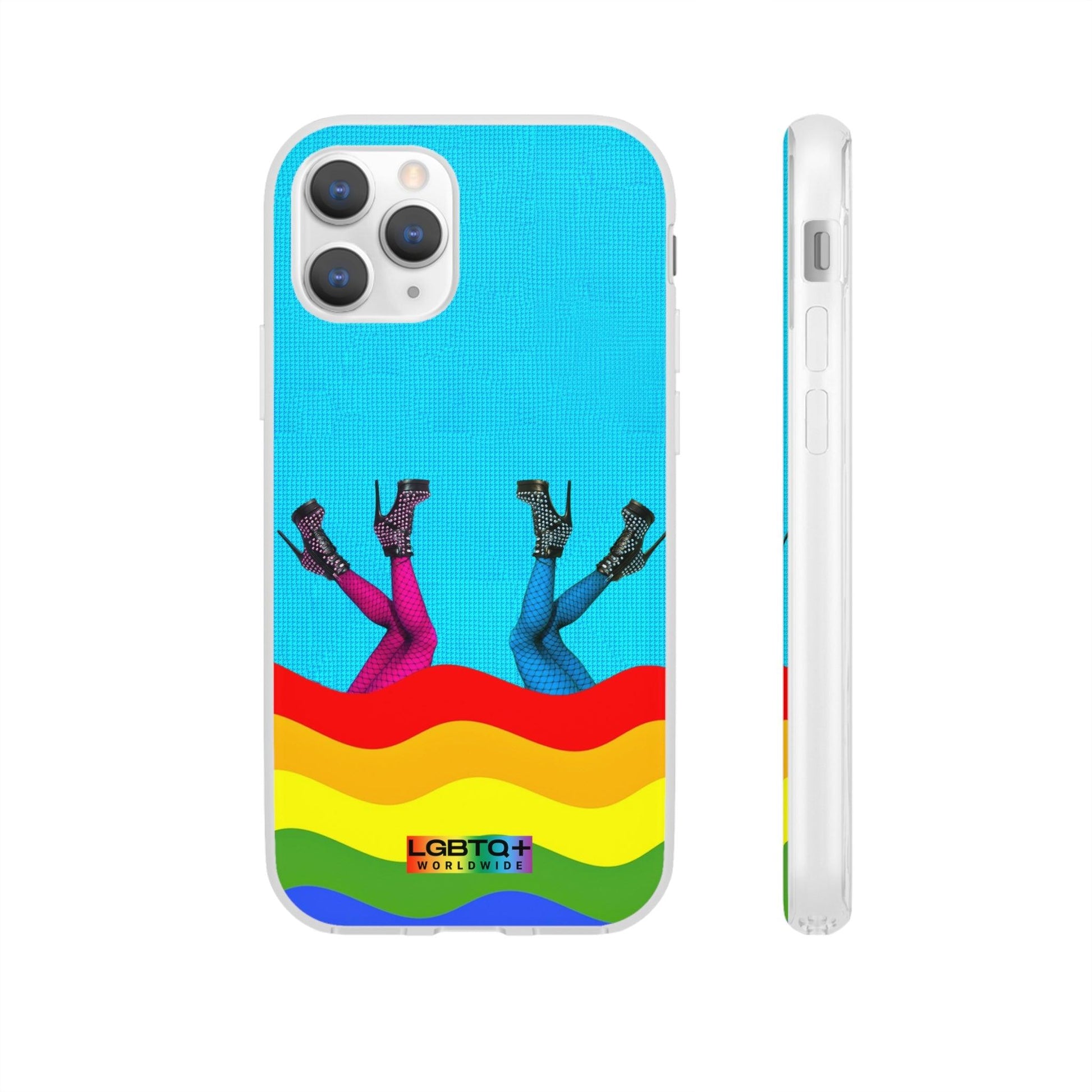 LGBTQWorldwide - ,,FÜßE" Flexible Handyhülle Accessories, Case, iPhone, iPhone Cases, Phone accessory, Phone Cases, Samsung Cases, silikon, Valentine's Day promotion lgbtq Bekleidung Accessoires unisex Zubehör