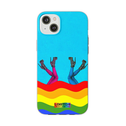 LGBTQWorldwide - ,,FÜßE" Flexible Handyhülle Accessories, Case, iPhone, iPhone Cases, Phone accessory, Phone Cases, Samsung Cases, silikon, Valentine's Day promotion lgbtq Bekleidung Accessoires unisex Zubehör