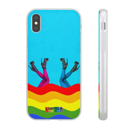 LGBTQWorldwide - ,,FÜßE" Flexible Handyhülle Accessories, Case, iPhone, iPhone Cases, Phone accessory, Phone Cases, Samsung Cases, silikon, Valentine's Day promotion lgbtq Bekleidung Accessoires unisex Zubehör