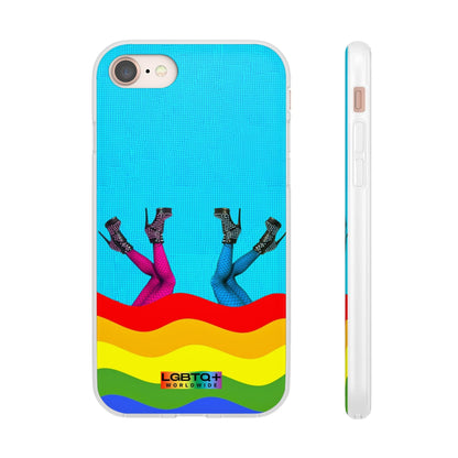 LGBTQWorldwide - ,,FÜßE" Flexible Handyhülle Accessories, Case, iPhone, iPhone Cases, Phone accessory, Phone Cases, Samsung Cases, silikon, Valentine's Day promotion lgbtq Bekleidung Accessoires unisex Zubehör